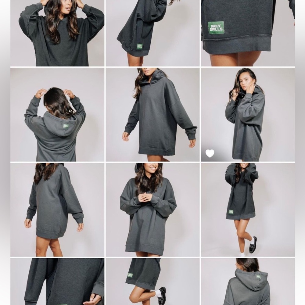 Daily Drills oversized hoodie